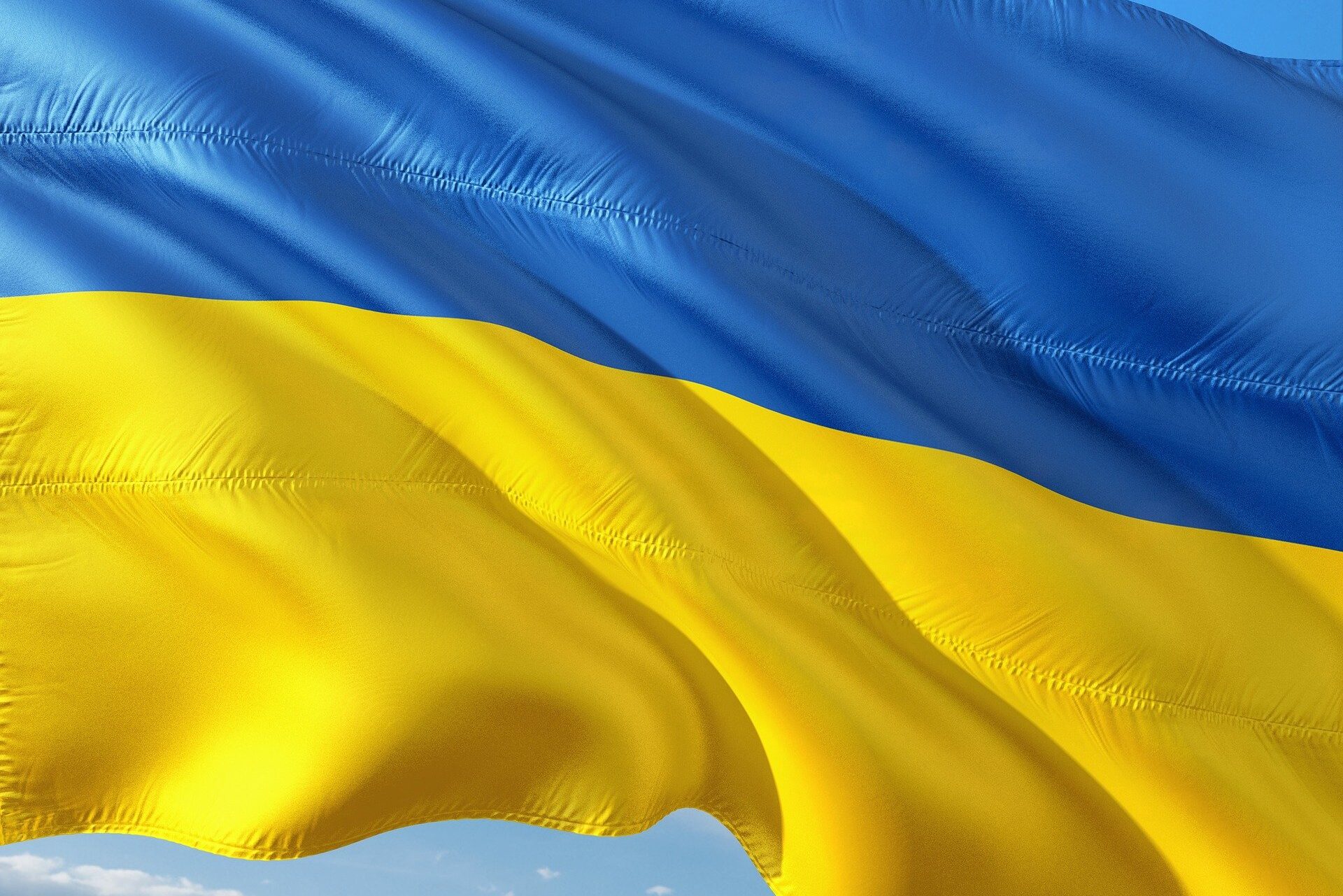 Flaga Ukrainy.