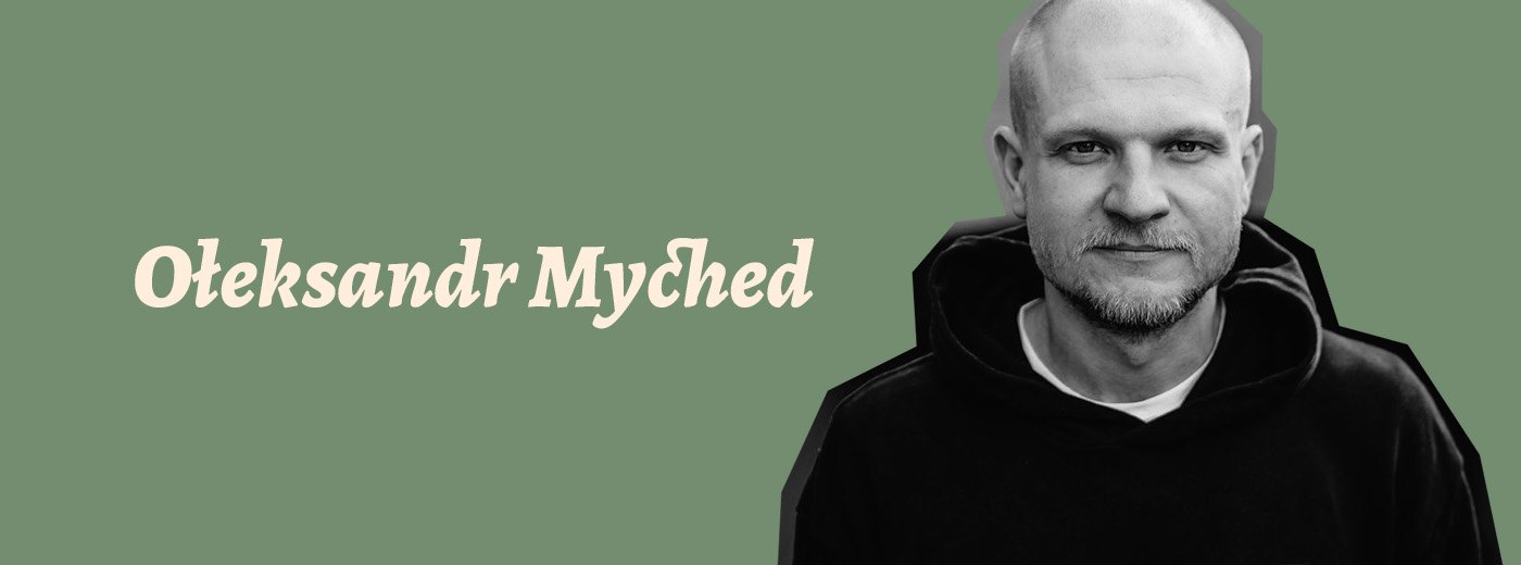 O_C5_82eksandr_Myched Zdjęcie mężczyzny i napis Ołeksandr Myched