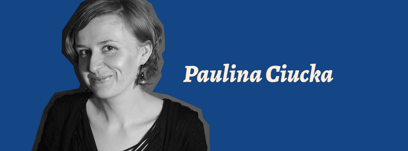 Paulina_Ciucka Zdjęcie kobiety i napis Paulina Ciucka