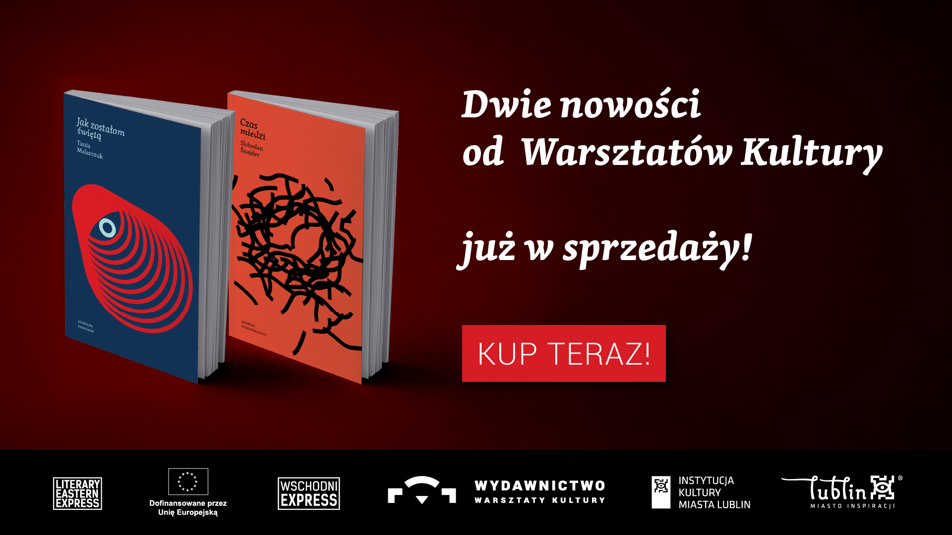 Nowe książki wydane przez Wydawnictwo Warsztaty Kultury | Premiera „Czasu miedzi” i „Jak zostałam świętą”