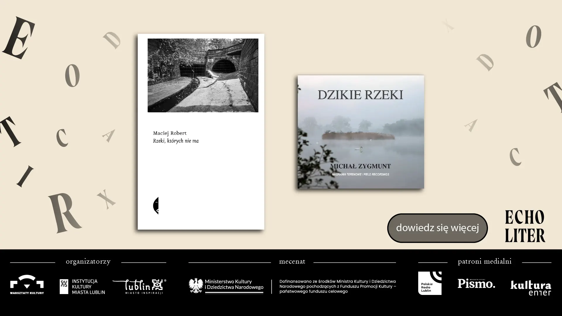 Okładka książki Rzeki, których nie ma.