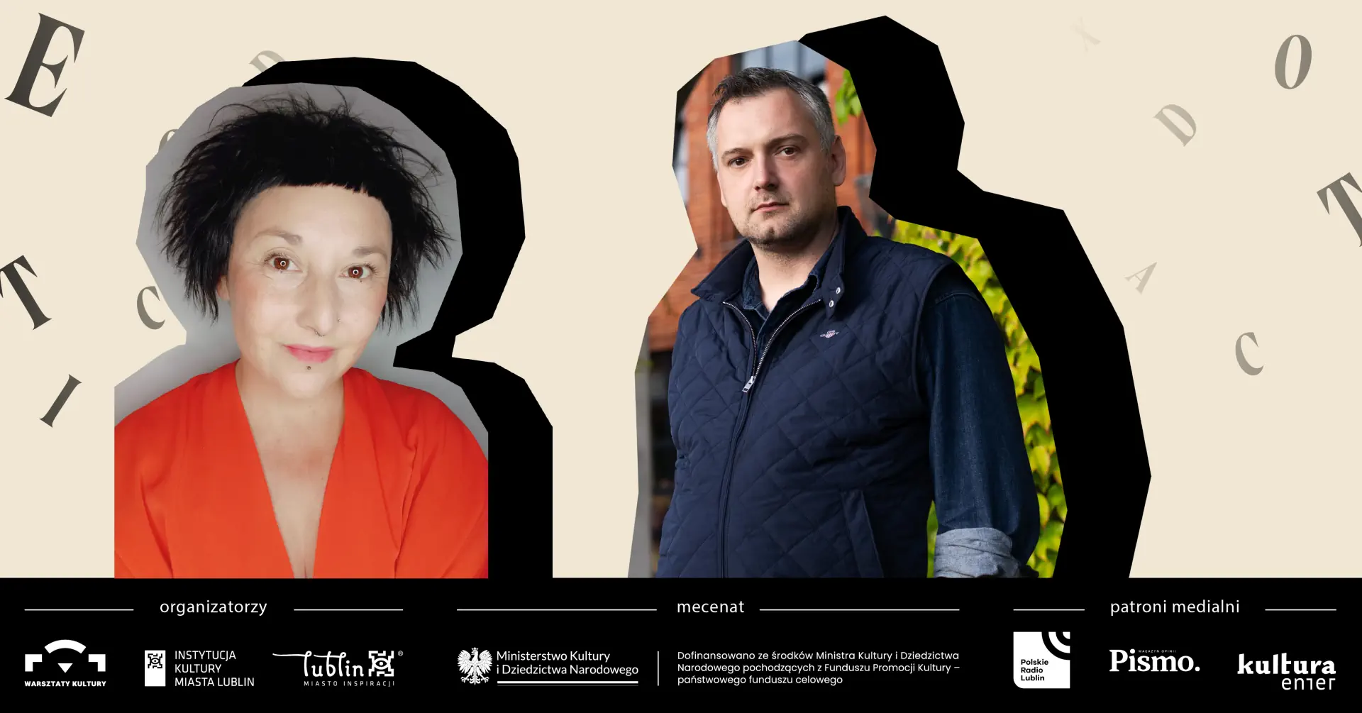 Zdjęcia kobiety i mężczyzny.